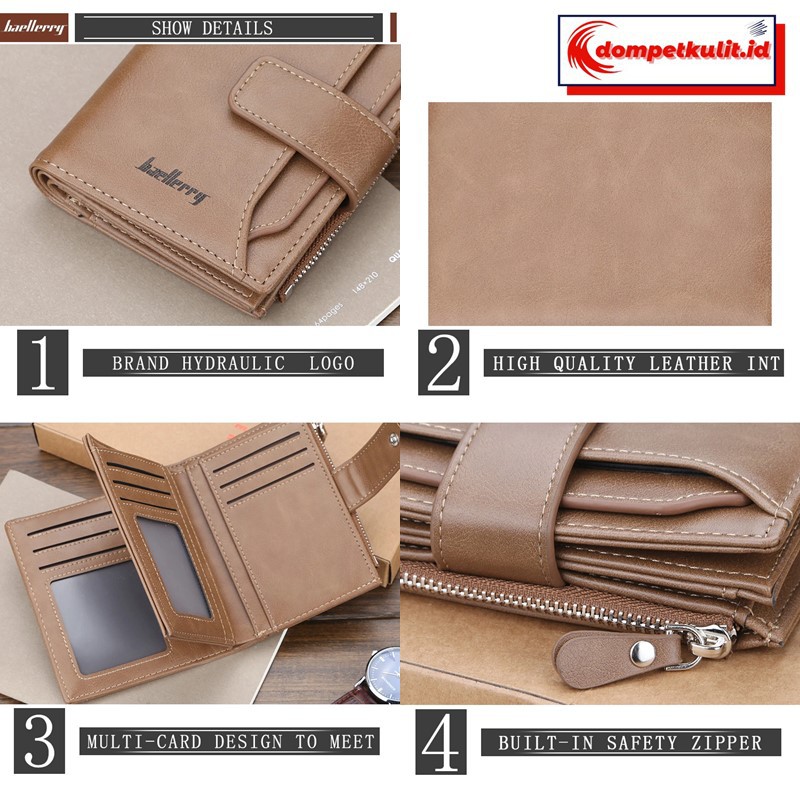 Dompet Pria Cowok Dompet Kulit Pria Dompet Baellerry Import Dompet Laki laki Pria Keren 01.ID