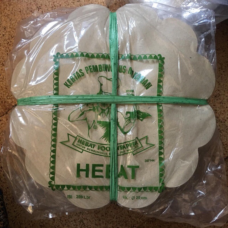 Kertas Nasi Bunga Alas Piring Rotan Bungkus Nasi Alas Nasi Tumpeng Nasi kuning