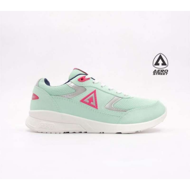 Aerostreet 40 Osaka Mint Silver - Sepatu Sneaker Casual Pria Wanita Aero Street