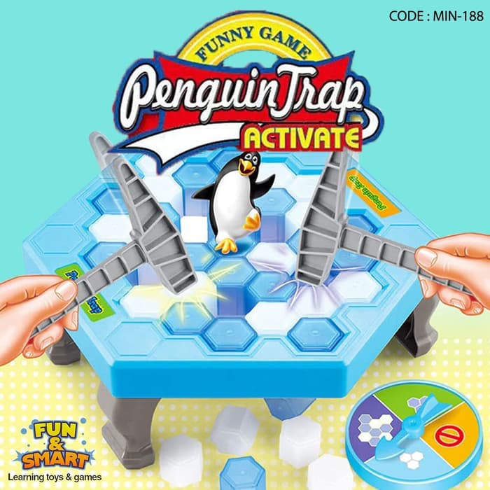 Pinguin Trap Activate / Penguin Trap Game / Mainan Edukasi Anak