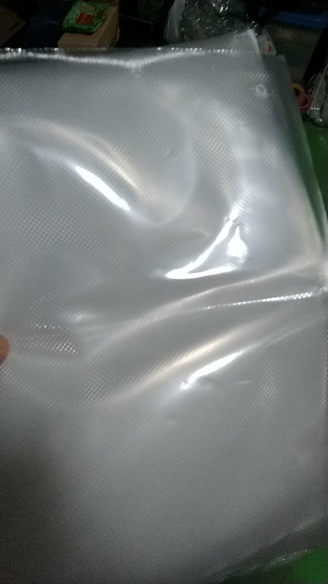 Plastik Vacuum / Vacum Bag Embossed / Plastik Vakum Makanan Embos - Delkochoice Ukuran Besar Satuan