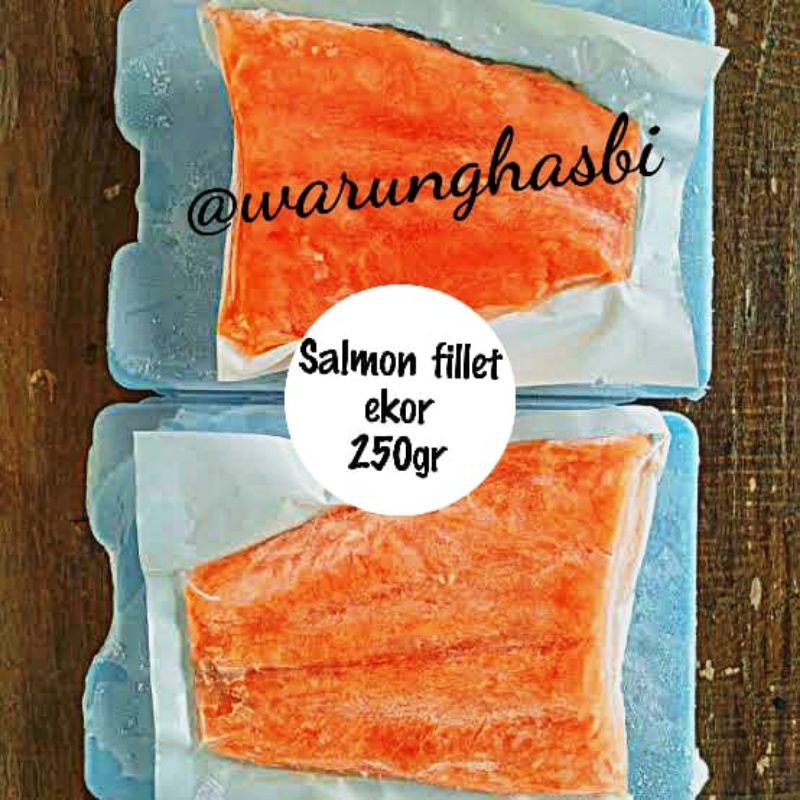 

NORWEGIAN Salmon Fillet ekor 250gr