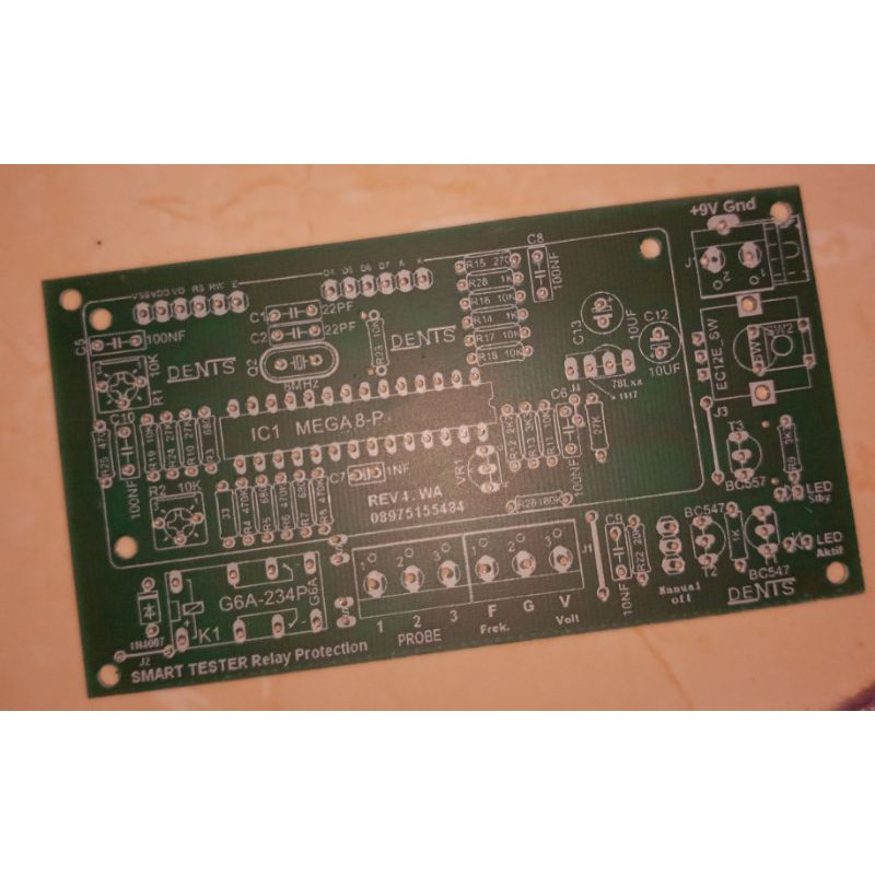 PCB ESR Digital bisa pake Rotary / Switch + Proteksi