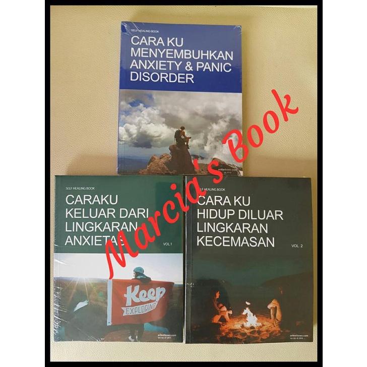 

SALE BUKU ANXIETY LENGKAP ERIKWIBOWO, 3 SERIES BUKU KE 1, 2 DAN 3 SALE