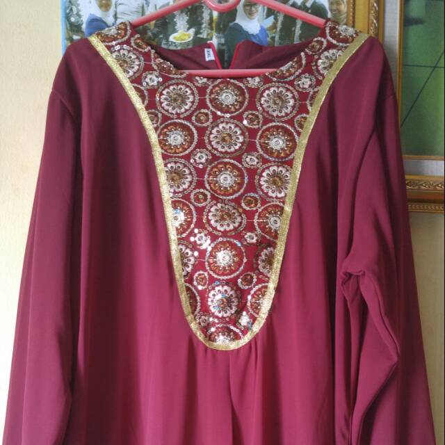 Preloved kaftan / preloved gamis