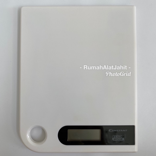 Timbangan Dapur Digital super slim Merek Constant model 286B maks. 5 kg - 3 pilihan warna