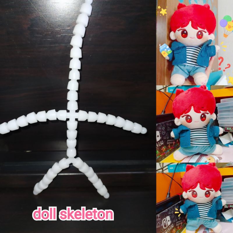 READY Doll skeleton 20cm / seventeen doll bts doll exo doll nct doll