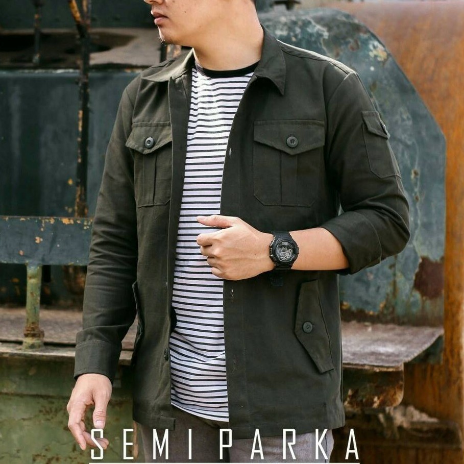 Trucker SK2 Semi Parka - Jaket Semi Parka Casual