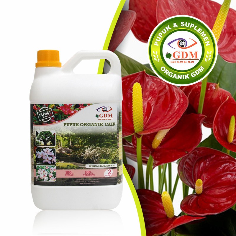Pupuk Anthurium Organik Cair GDM 2Liter