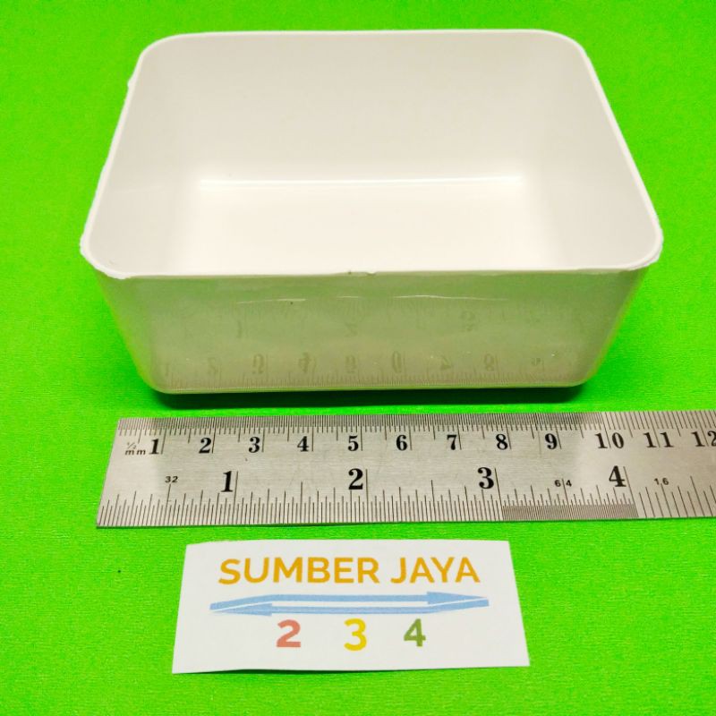 Mangkok Plastik 10 cm / Tempat Mur Baut Ukuran Kotak Wadah Kancing 10 x 8 x 4 cm Termurah