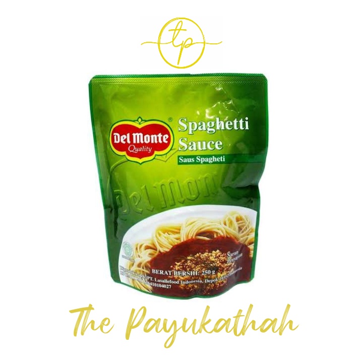 

Saus Spageti Del Monte 250 Gram / Saos Sauce Spagetti