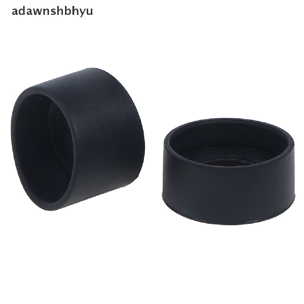 Adawnshbhyu 2PCS Karet Penutup Lensa Mata Eyeguards Pelindung Mata Perlindungan Mikroskop Stereo