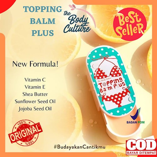 Topping Toping Balm Plus Original Thailand Pemutih Selangkangan Ketiak Bokong Pantat Permanen Ampuh