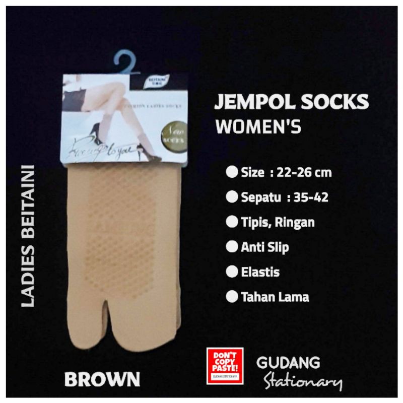 Kaos Kaki Jempol Fashion Wanita