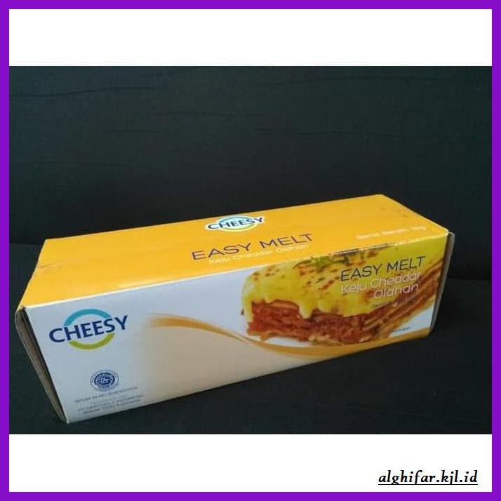 

Ujekujek- Keju Cheesy Easy Melt 2 Kg -Original.