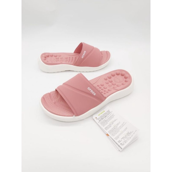 Sandal Crocs reviva slide / Sandal wanita Crocs reviva woman / crocs reviva