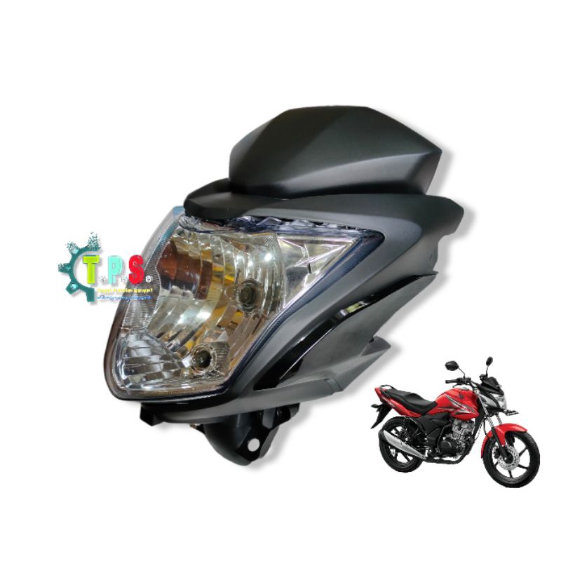 KEDOK SET VERZA LAMPU DEPAN VERZA 150 FULLSET ASSY