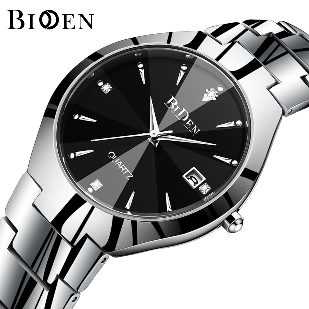 BIDEN Jam Tangan Pria Anti Air Original Mode Jam Pria Santai Otomatis Date Jam Tangan Cowok GARANSI 