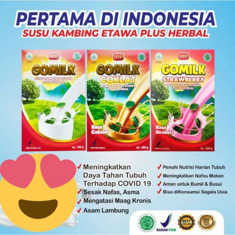 

Gomilk Susu Kambing Etawa