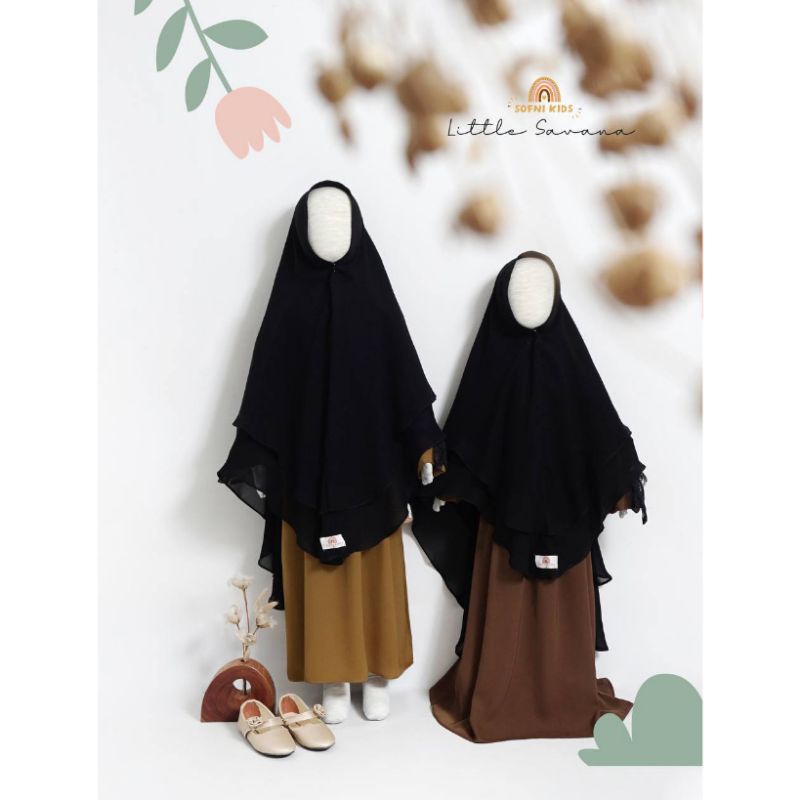 LITTLE SAVANA KIDS BY SOFNI SET GAMIS ANAK SYAR"I FURSAN