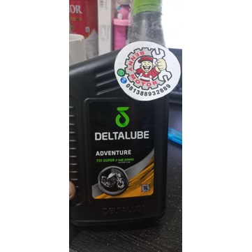 Oli Deltalube Adventure 1 liter SAE 20W50 Original 100%