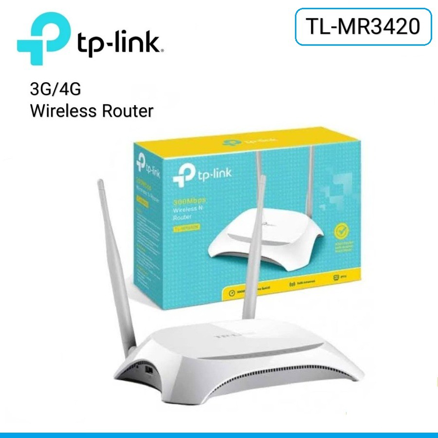 TP-Link TL-MR3420 3G/4G Sharing Wireless N Router 300Mbps