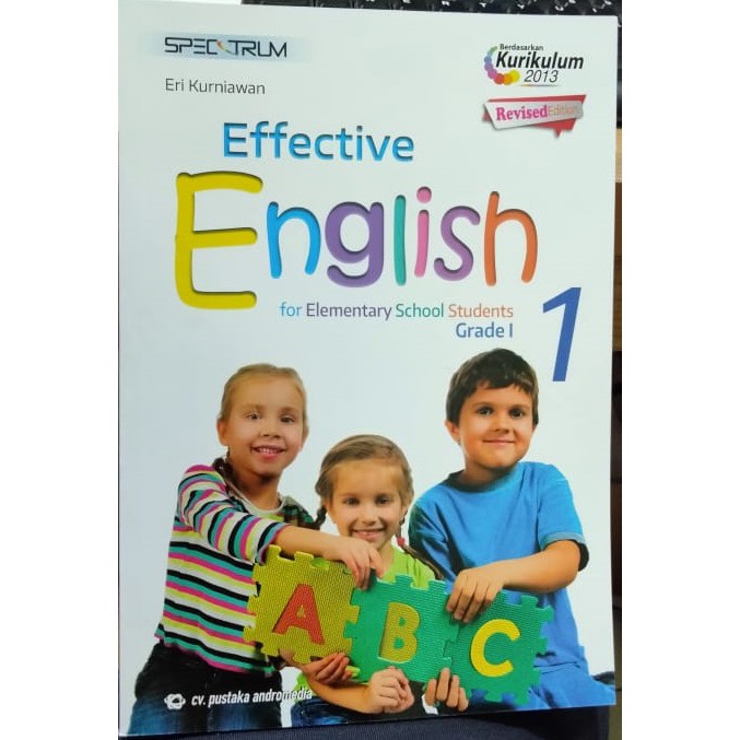 Buku Effective English for Elementary School Students Grade 1 - Bahasa Inggris SD Kelas 1