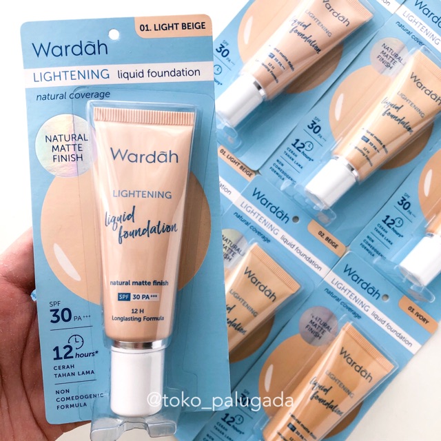 Wardah Lightening Liquid Foundation