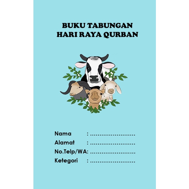 Jual BUKU TABUNGAN QURBAN/BUKU TABUNGAN HARI RAYA QURBAN | Shopee Indonesia