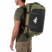 FORCLAZ Voyage Tas Gunung Extend 40-60 L Trekking Hiking Carry Bag - Khaki