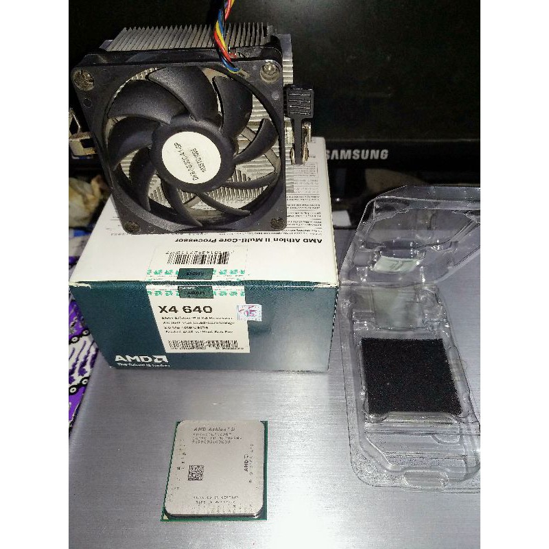 processor SECOND (bekas) AMD Athlon II x4 640 3.0 GHz True Quad Core (socket AM2+)