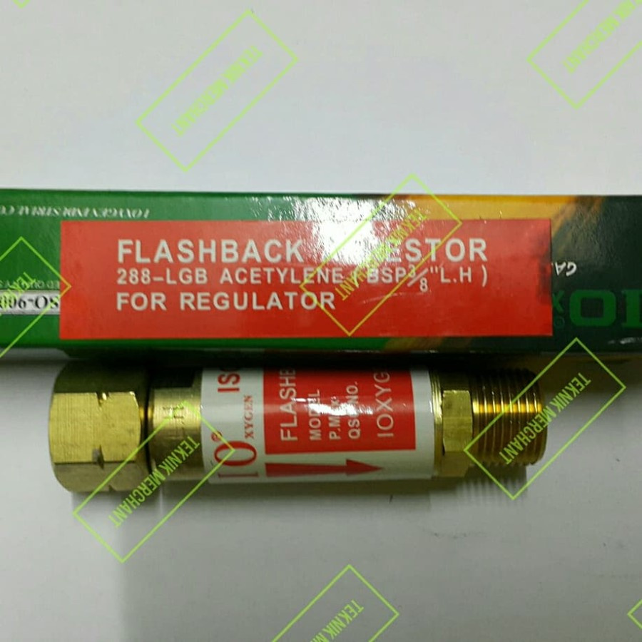 flashback arrestor for regulator lpg