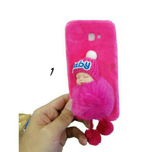 Case luxury bulu cute casing Samsung J4 plus 2018