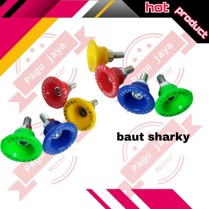 Sharky baut sharky baut variasi baut plat nomor