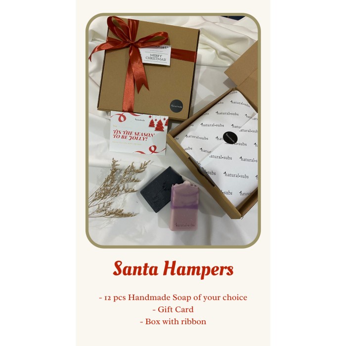 Christmas - NaturalSubs - Christmas Hampers / Hampers Artisan Soap