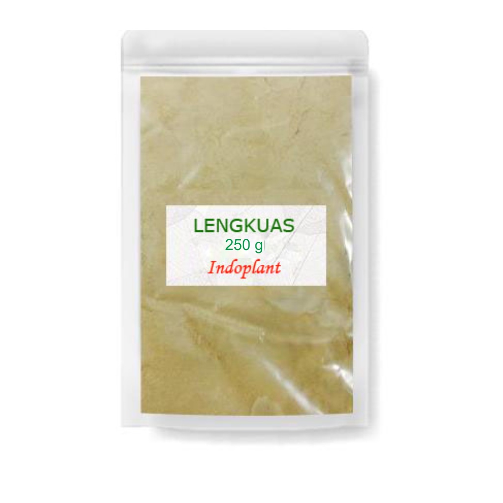 Bubuk Lengkuas 250 g Simplisia Serbuk Rimpang Laos Kuning Galangal Powder Langkuas