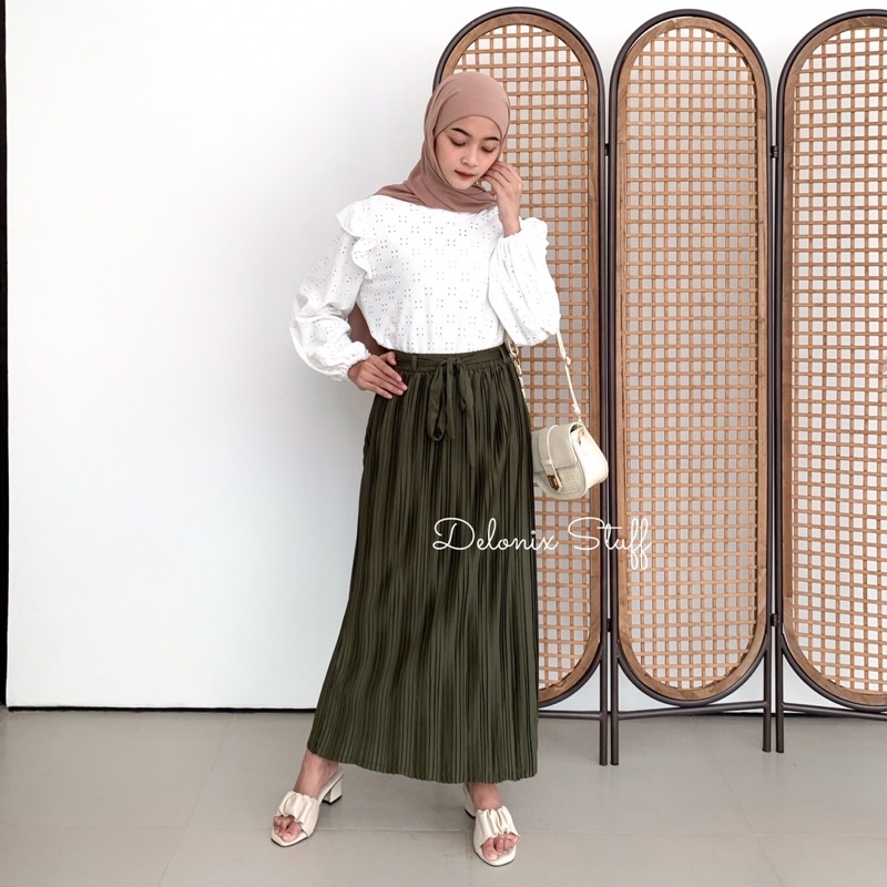 Winnie plisket skirt