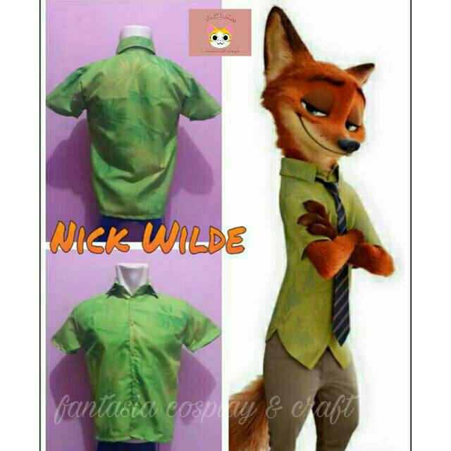 PRE-ORDER Nick Wilde Zootopia Cosplay Costume