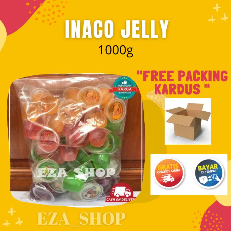 

[TERLARIS] INACO JELLY KILOAN / CEMILAN KILOAN / JAJAN KILOAN / MAKANAN RINGAN / CEMILAN MURAH