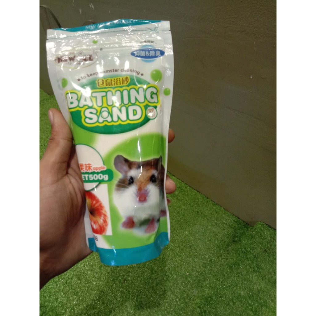 Pasir wangi hamster - BATHING SAND hamster - Pasir mandi hamster 500gr