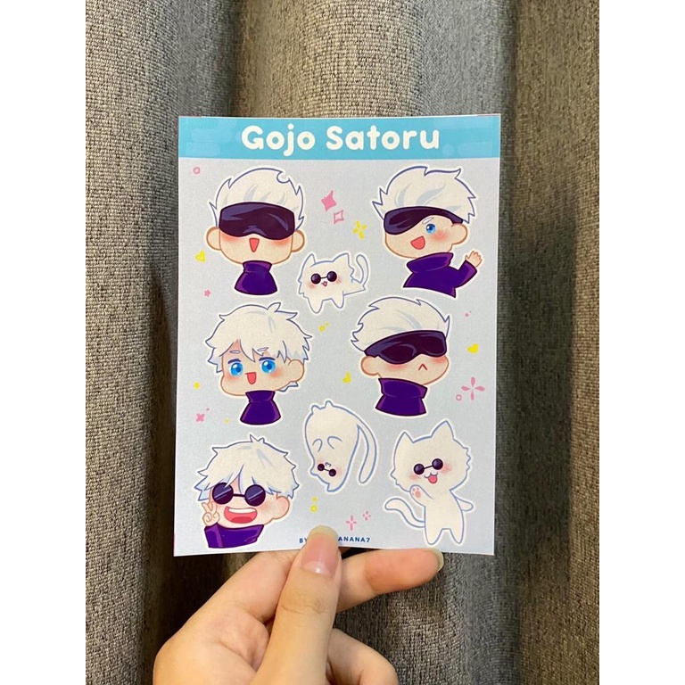 Sticker Anime Gojo Satoru