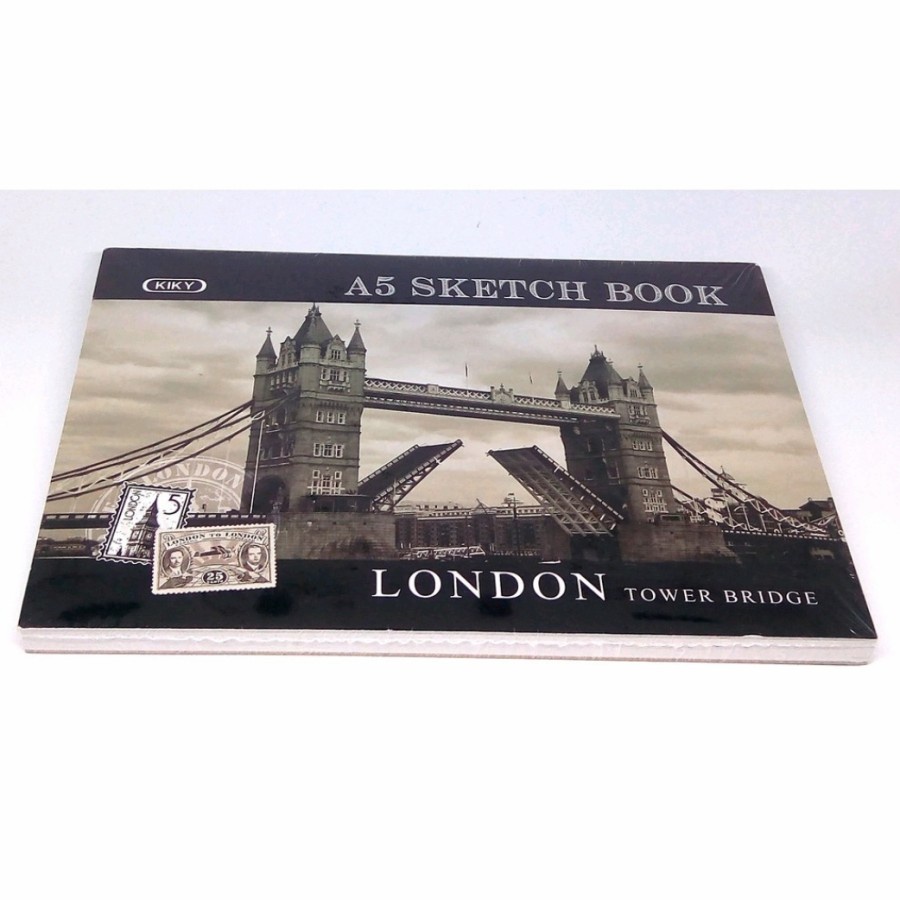 SKETCH BOOK KIKY / BUKU GAMBAR SKETSA A5 ISI 50 LEMBAR