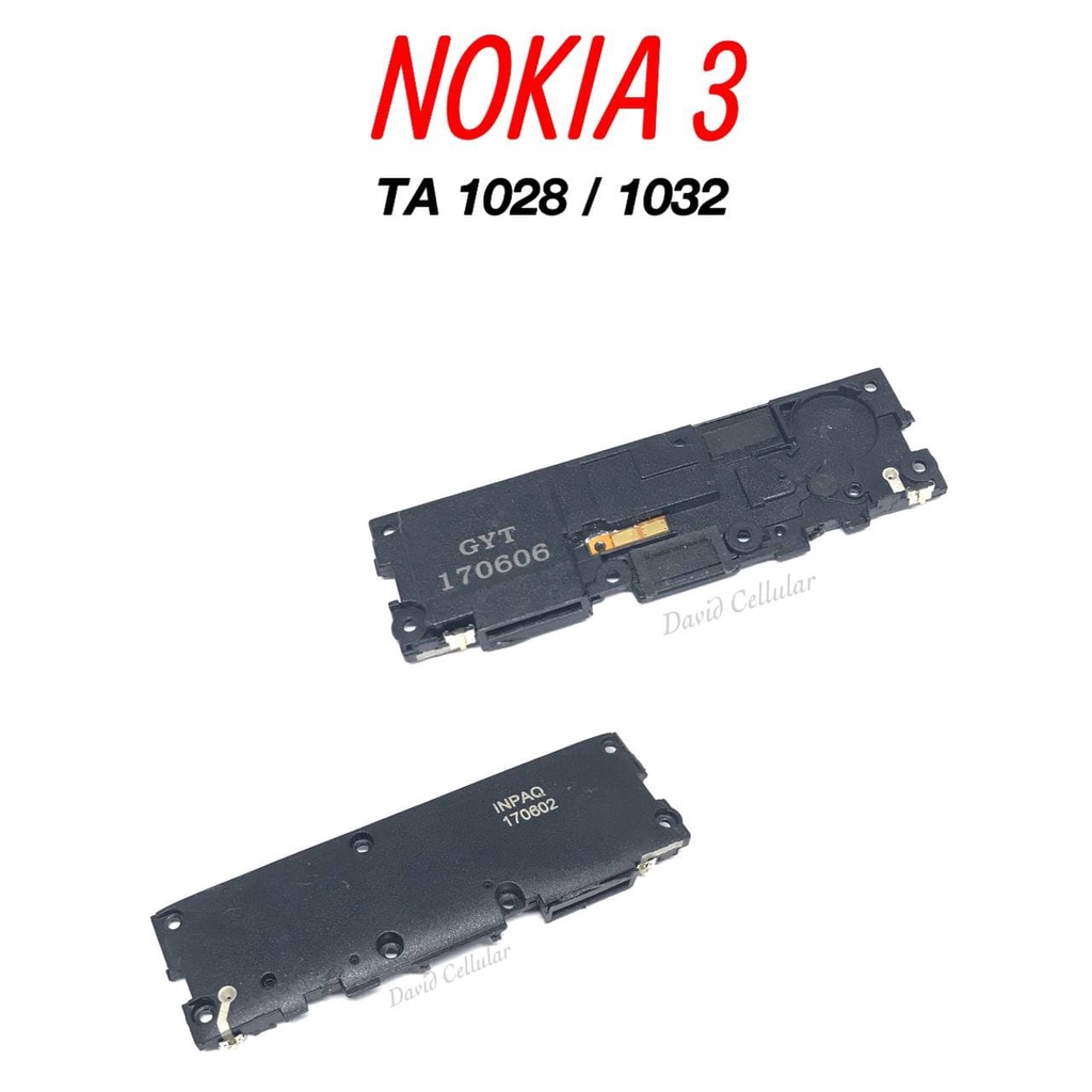 BUZZER 1 SET NOKIA 3 TA 1028 1032 TA1028 TA1032 BUZZER SPEAKER MUSIK