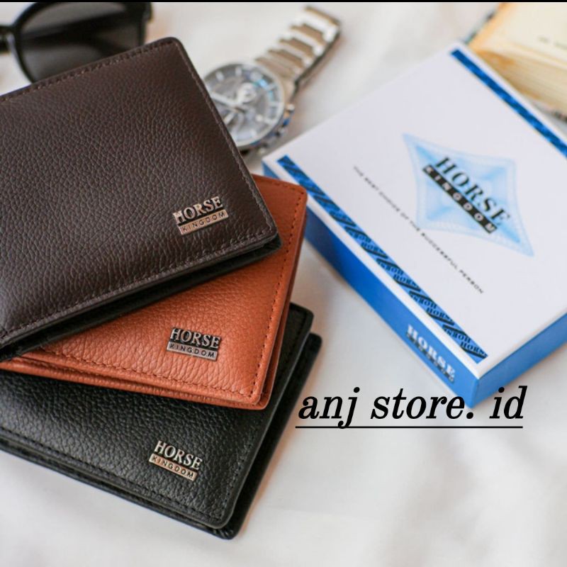 dompet kulit asli dompet pria dompet kulit horse kingdom original