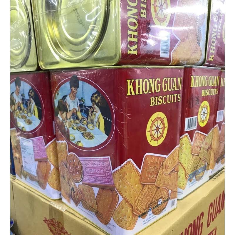 

Khong Guan Kaleng biscuit assorted 1600 gram