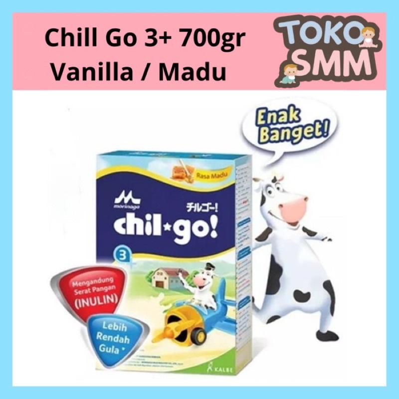 

Chill go 3+ vanilla madu 700gr 3-6 tahun susu anak - SMM MART