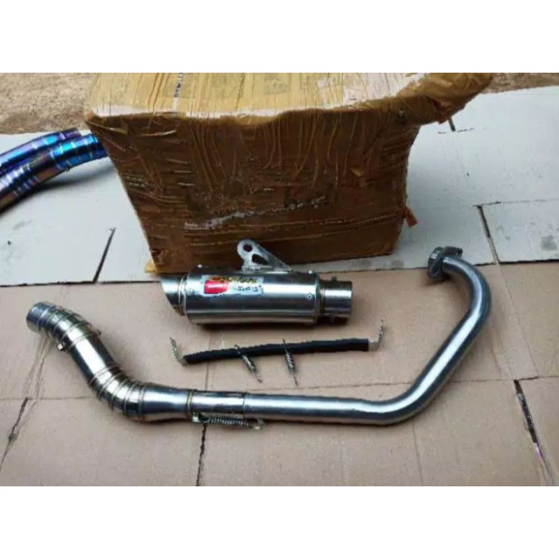 kenalpot cld monster for vixion r15 tiger satria fu dll