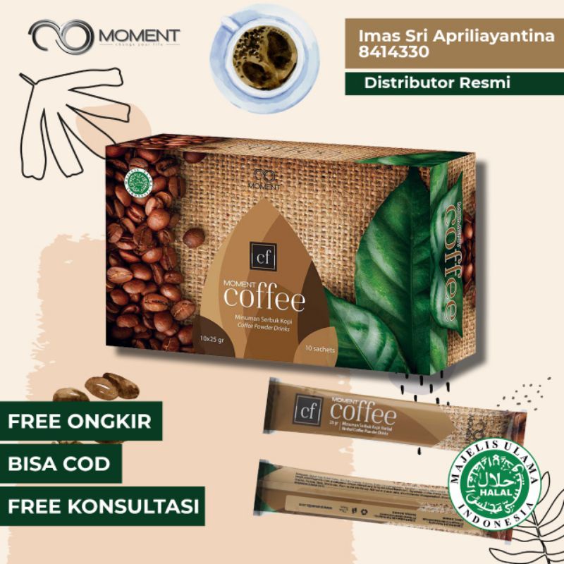 

COFEE MOMENT kesehatan Vitalitas pria dan wanita 100% ORIGINAL