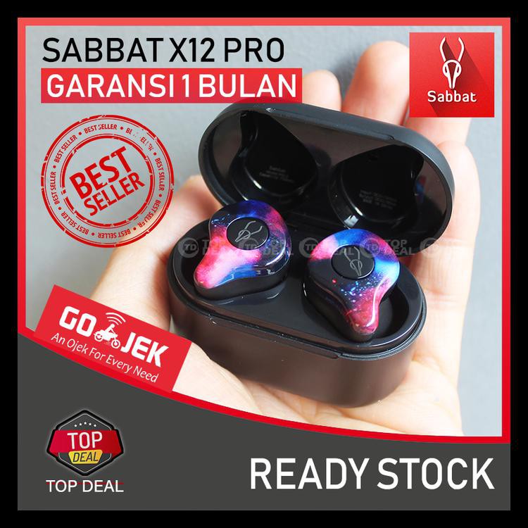 Sabbat X12 Pro Earphone Bluetooth Headset Headphone Gaming Wireless - Dancer LIMITED EDITION