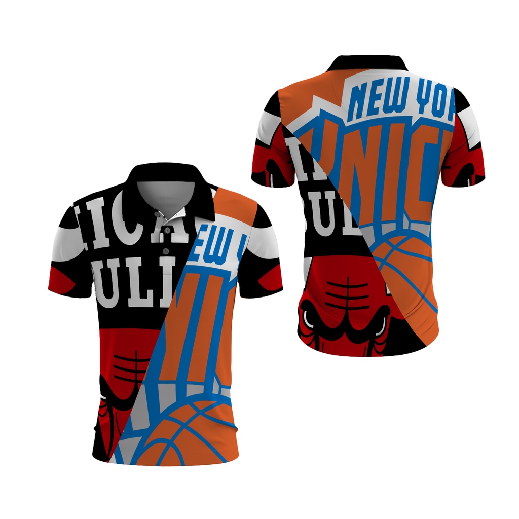 Tinishop - Kaos Chicago Bulls Kerah Polo | Kaos Chicago Bulls Murah | Kaos Polo Chicago Bulls Ori